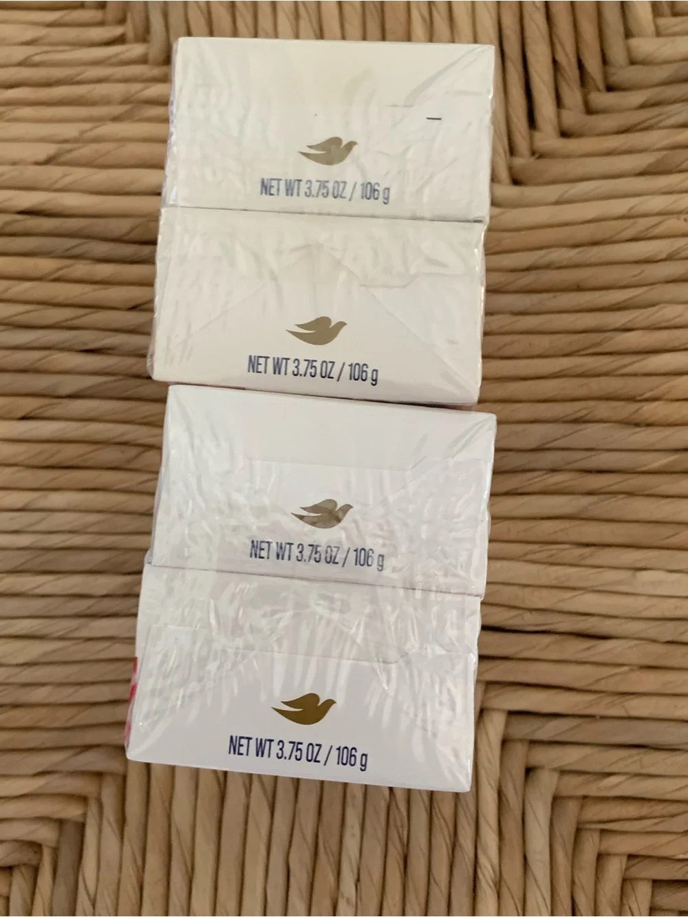 Bundle of Dove limited edition holiday treats body soap bars